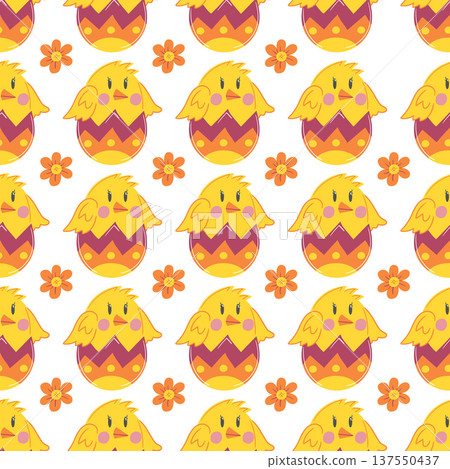 Seamless pattern. Vector illustration perfect for wrapping paper, textile, wallpaper 137550437