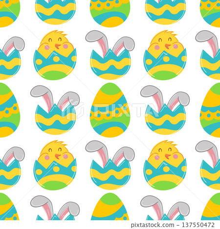 Seamless pattern. Vector illustration perfect for wrapping paper, textile, wallpaper 137550472