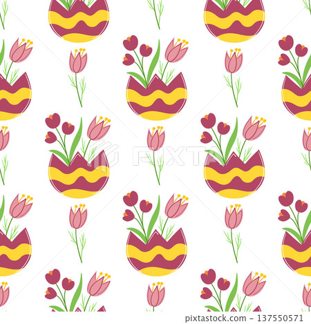Seamless pattern. Vector illustration perfect for wrapping paper, textile, wallpaper 137550571
