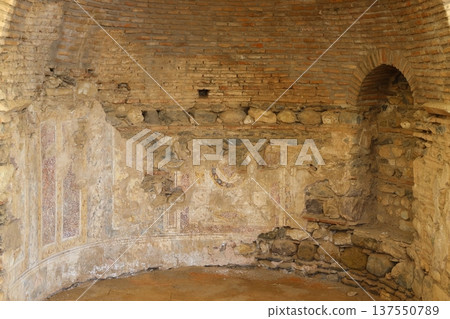The ruins of the ancient city of Sardes, the capital of the Lydian State, are located in the town of Sart in Salihli district today. The ruins of the ancient city of Sardes, the capital of the Lydian State, are located in the town of Sart in Salihli district today. 137550789