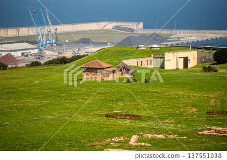 La Campa Torres Archaeological Natural Park offers a fascinating glimpse into Roman and pre-Roman settlements amidst scenic coastal landscapes in Gijon, Asturias, Spain 137551938