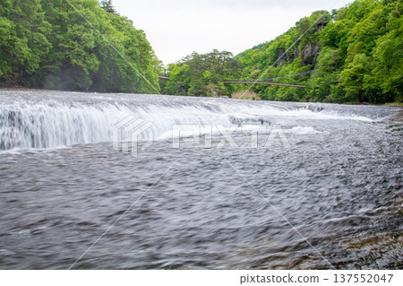 Fukiware Falls, known as the Niagara of the East Fukiware Falls, known as the Niagara of the East 137552047