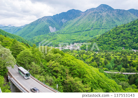 綠樹環繞的平湯溫泉小鎮（岐阜縣高山市奧飛驒溫泉鄉） 137553143