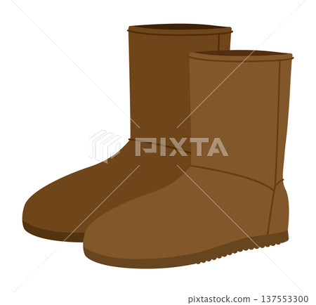 Brown mid shaft winter boot women color pair. Fleece lined flat boot for city stroll coffee run and daily comfort. 137553300