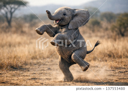 Dancing Elephant Dancing Elephant 137553480