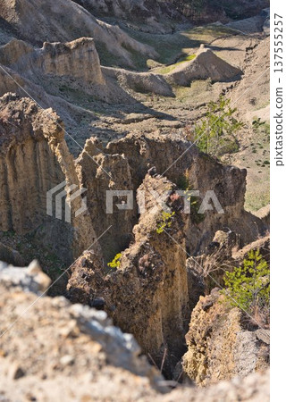 "Awa Earth Pillars" in Awa City, Tokushima Prefecture "Awa Earth Pillars" in Awa City, Tokushima Prefecture 137555257