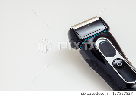 黑色電動刮鬍刀 黑色電動刮鬍刀 137557827