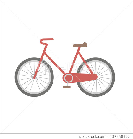 簡單的自行車插圖圖標,車輛素材 簡單的自行車插圖圖標,車輛素材 137558192