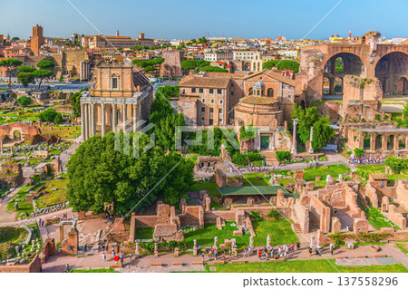 Roman Forum in Rome, Italy Roman Forum in Rome, Italy 137558296