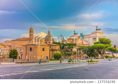 Roman Forum in Rome, Italy Roman Forum in Rome, Italy 137558299
