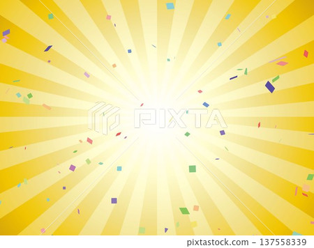 Concentrated lines, manga, American comics, background, confetti, vector, event, illustration, radiation, party Concentrated lines, manga, American comics, background, confetti, vector, event, illustration, radiation, party 137558339