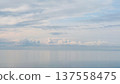 Light shining into the sea 137558475