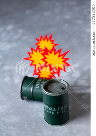 Image of an exploding drum Image of an exploding drum 137558509