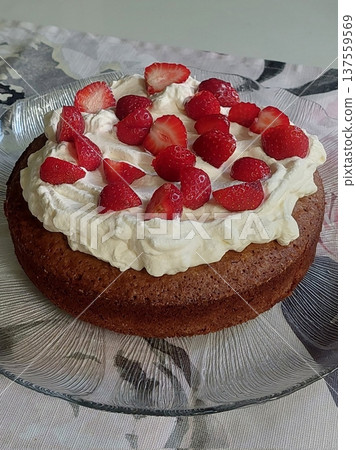 A delicious, fluffy cake with layers of rich flavor, perfect for any occasion. Often topped with frosting or fresh fruits, it's a sweet treat that brings joy to every bite. A delicious, fluffy cake with layers of rich flavor, perfect for any occasion. Often topped with frosting or fresh fruits, it's a sweet treat that brings joy to every bite. 137559569