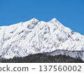 Snow-capped Mount Yari in the Northern Alps 137560002