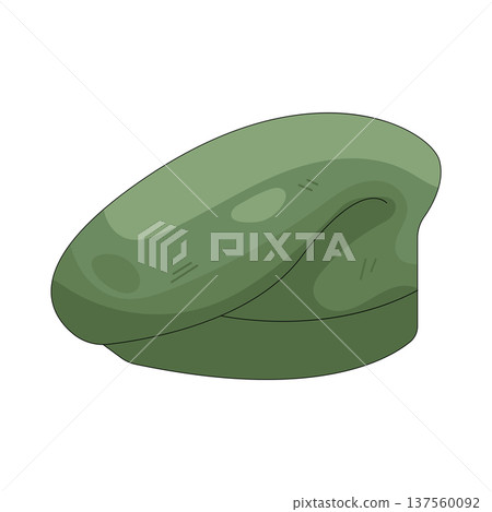 Illustration of military hat 137560092