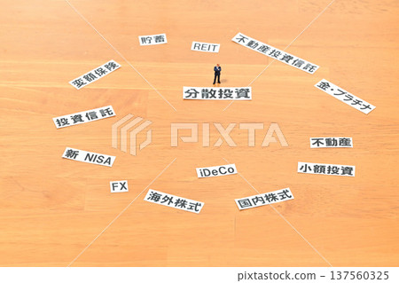 Businessman worried about diversified investment Businessman worried about diversified investment 137560325