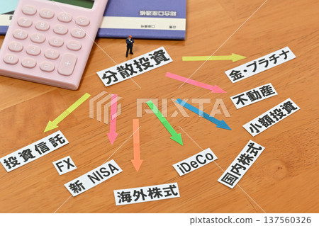 Businessman worried about diversified investment Businessman worried about diversified investment 137560326