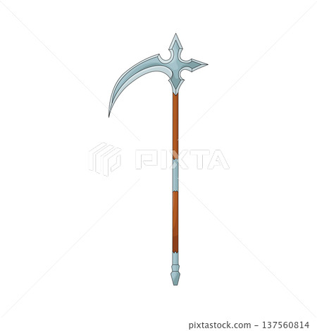 Illustration of scythe Illustration of scythe 137560814
