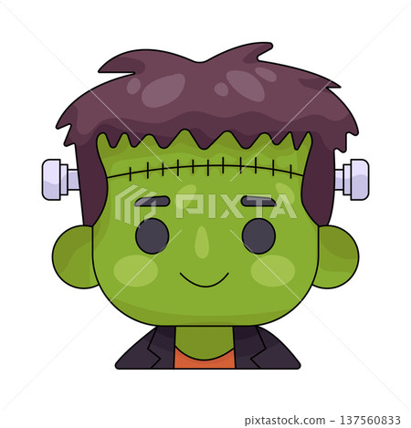 Illustration of Frankenstein  137560833