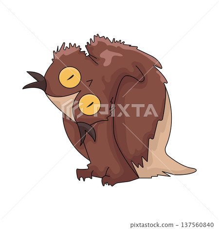 Illustration of owl  137560840