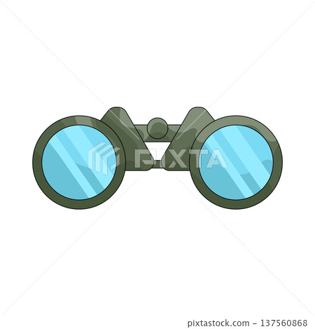 Illustration of Binoculars  137560868