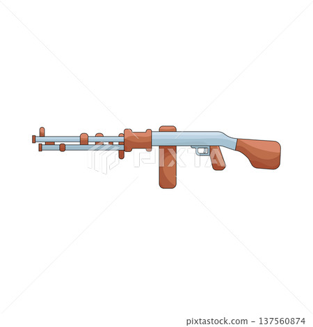 Illustration of rifle  137560874