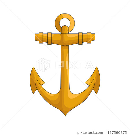 Illustration of anchor  137560875