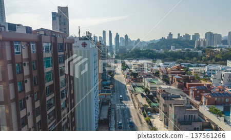 Urban Boundary Street scene showcasing Hong Kong city environment March 8 2026 137561266