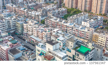 Tai Po Hui dense residential blocks in vibrant town centre March 7 2026 Tai Po Hui dense residential blocks in vibrant town centre March 7 2026 137561347