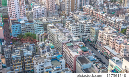 Tai Po Hui dense residential blocks in vibrant town centre March 7 2026 Tai Po Hui dense residential blocks in vibrant town centre March 7 2026 137561348
