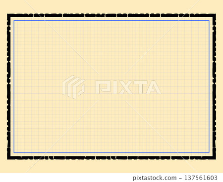 時尚的方格紙標題底座 時尚的方格紙標題底座 137561603