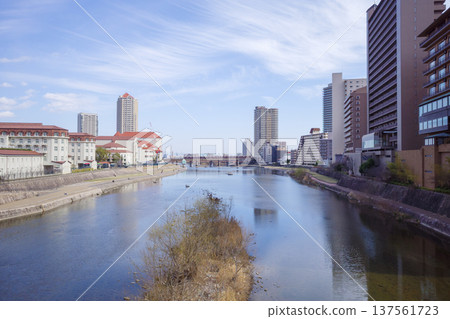 Hankyu Railway Imazu Line Railway Bridge Hankyu Railway Imazu Line Railway Bridge 137561723