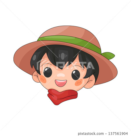 Illustration of tour guide Illustration of tour guide 137561904