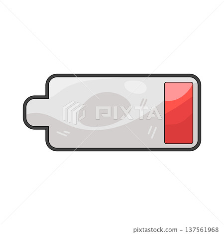 Illustration of Low battery Illustration of Low battery 137561968