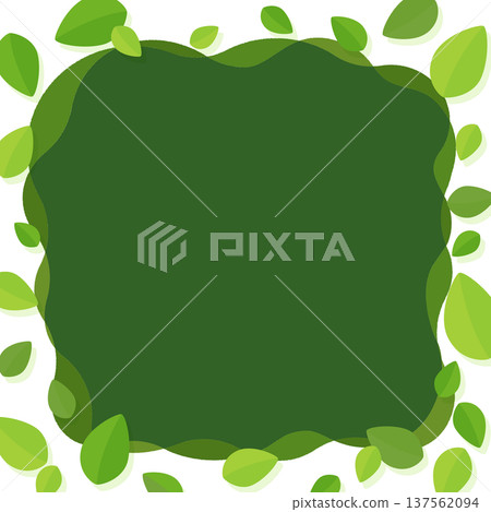 Fresh green pop frame 12_square 137562094