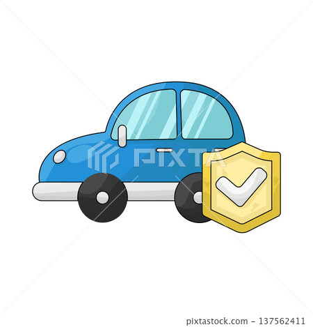 Illustration of Car insurance 137562411