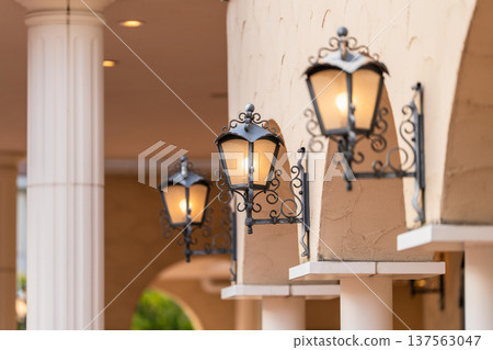 Wall lighting, porch lights, and lighting in buildings Wall lighting, porch lights, and lighting in buildings 137563047