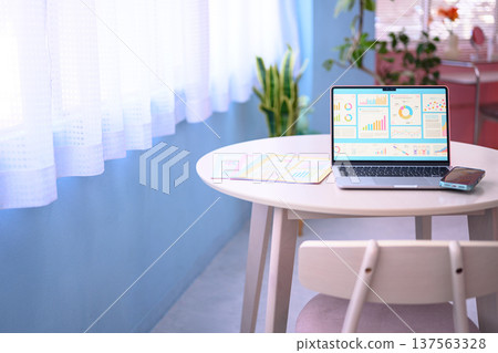 Data analysis in a bright room: Happy Pop 137563328