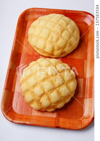 瓜麵包酥皮點心麵包 瓜麵包酥皮點心麵包 137563584