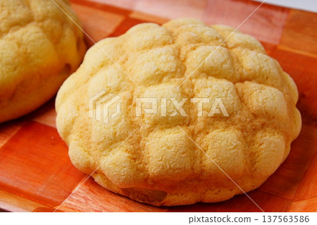 瓜麵包酥皮點心麵包 瓜麵包酥皮點心麵包 137563586