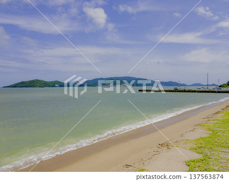 The coastal part of the city. The coastal part of the city. 137563874