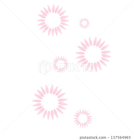 淺粉紅色多瓣花 137564965