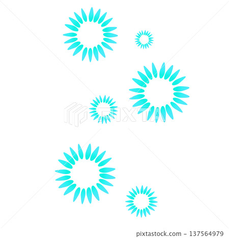 Light blue flower with many petals Light blue flower with many petals 137564979