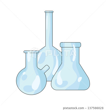 Illustration of flask Illustration of flask 137566028