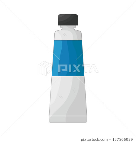 Illustration of paint tube Illustration of paint tube 137566059