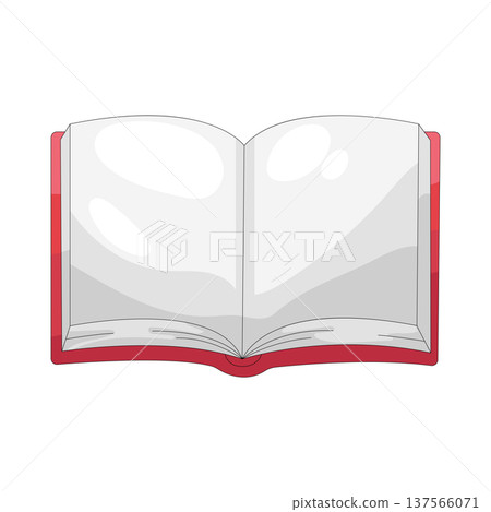 Illustration of open book 137566071
