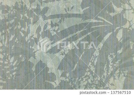 Textured Tropical Leaf Wallpaper in Sage Green and Grey Modern Design Textured Tropical Leaf Wallpaper in Sage Green and Grey Modern Design 137567510