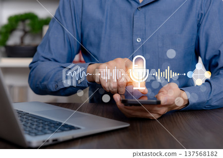 Voice Recognition Technology and AI Speech Interface on Mobile Device Voice Recognition Technology and AI Speech Interface on Mobile Device 137568182