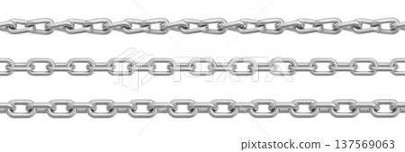 Silver chain links, seamless steel metal pattern Silver chain links, seamless steel metal pattern 137569063
